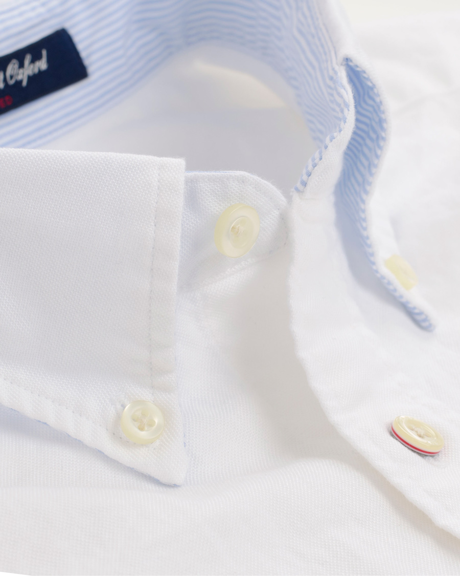 Homme | Chemises | GANT | The Perfect Oxford Shirt Fitted Body White