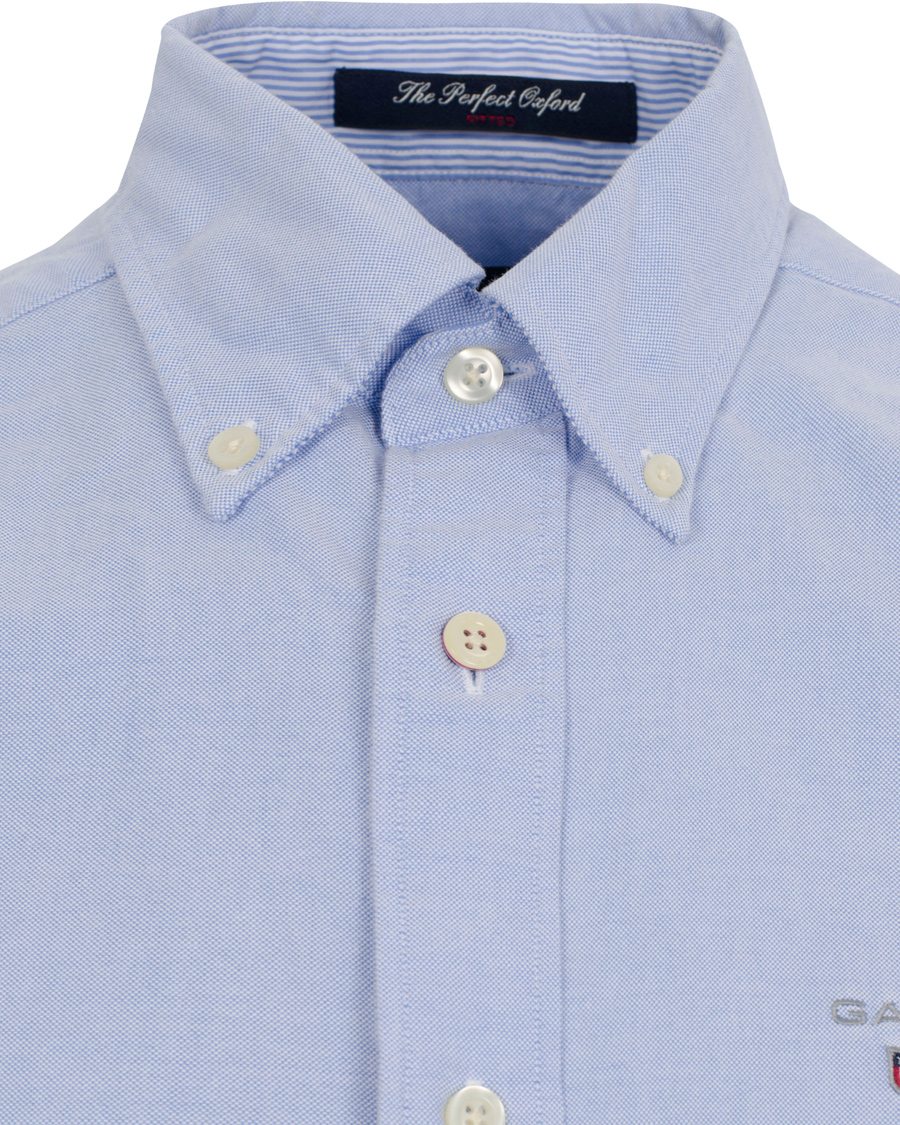 Homme | Chemises | GANT | The Perfect Oxford Shirt Fitted Body Capri Blue