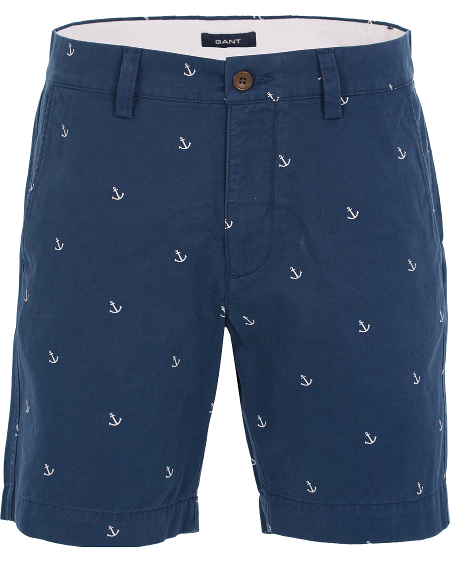 Homme | Shorts | GANT | Anchor Shorts Indigo Blue