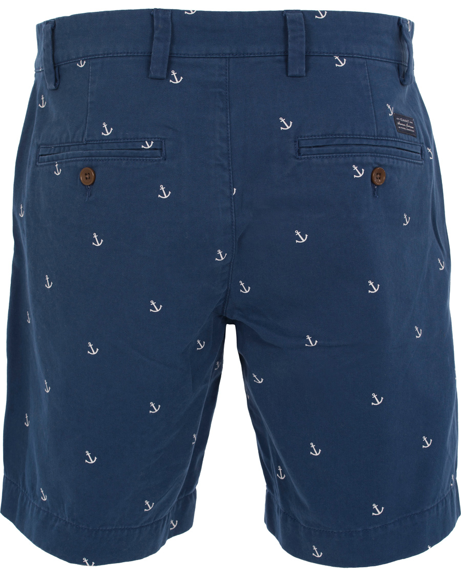 Homme | Shorts | GANT | Anchor Shorts Indigo Blue