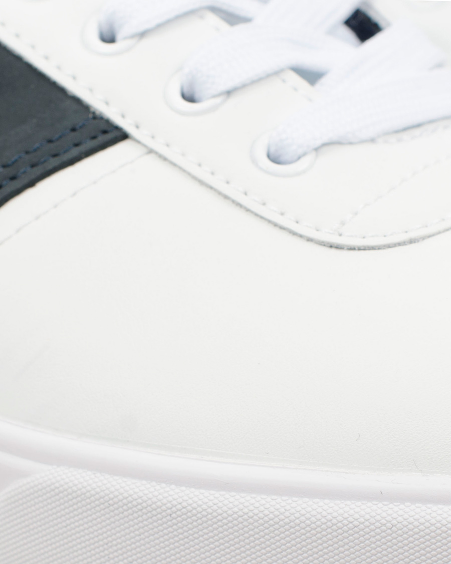 Heren | Henri Lloyd Bandrake Trainer Sneaker White/Navy | Henri-Lloyd | Henri Lloyd Bandrake Trainer Sneaker White/Navy