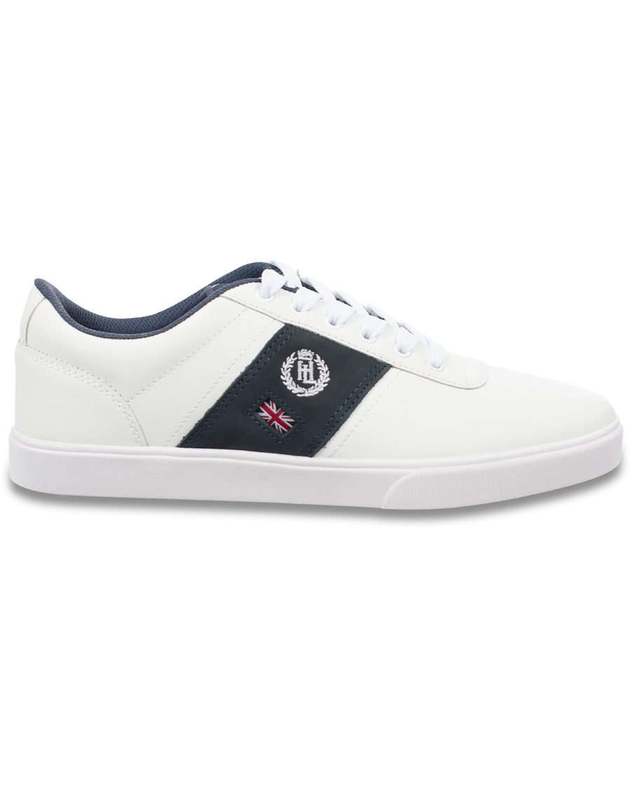 Heren | Henri Lloyd Bandrake Trainer Sneaker White/Navy | Henri-Lloyd | Henri Lloyd Bandrake Trainer Sneaker White/Navy