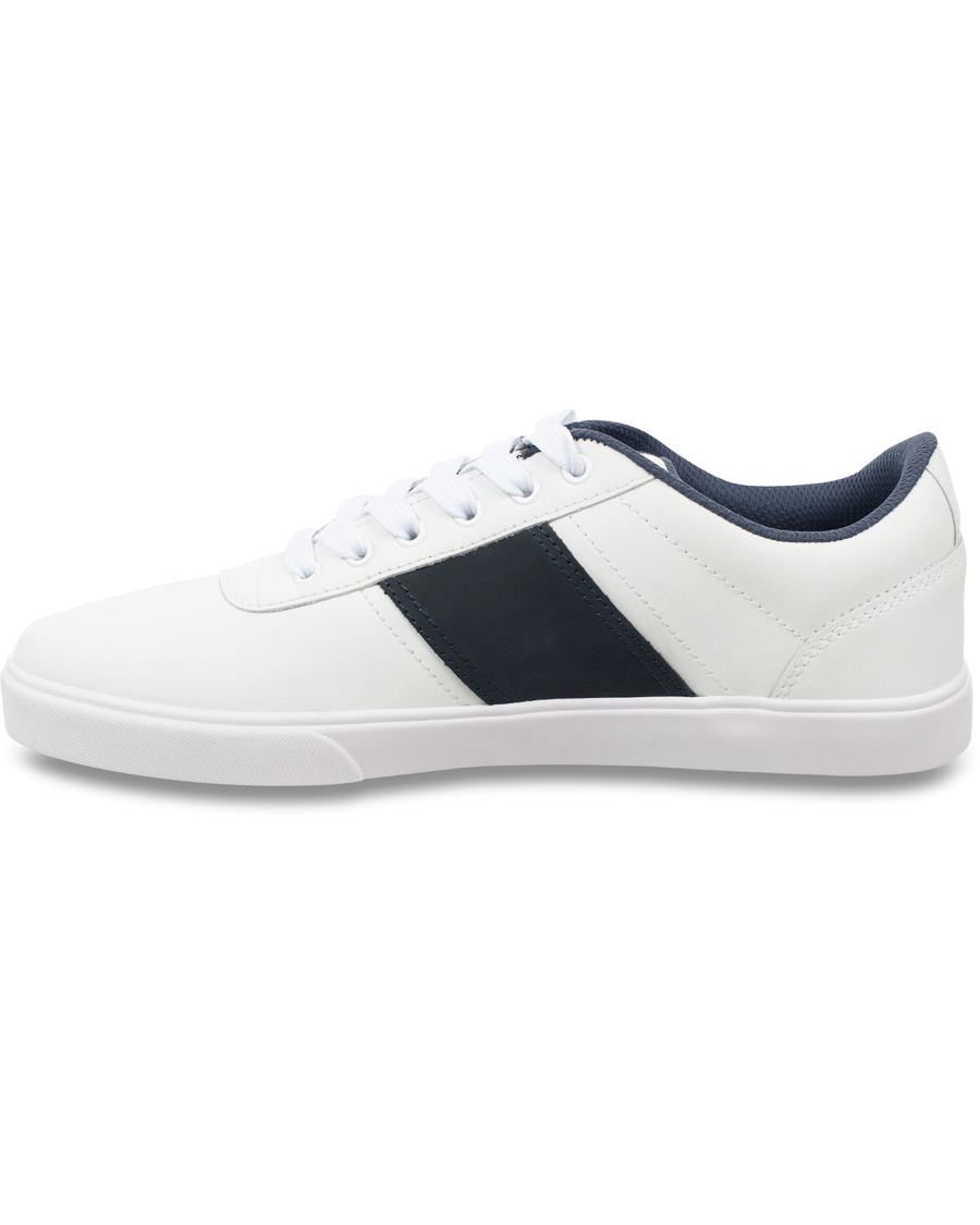Heren | Henri Lloyd Bandrake Trainer Sneaker White/Navy | Henri-Lloyd | Henri Lloyd Bandrake Trainer Sneaker White/Navy