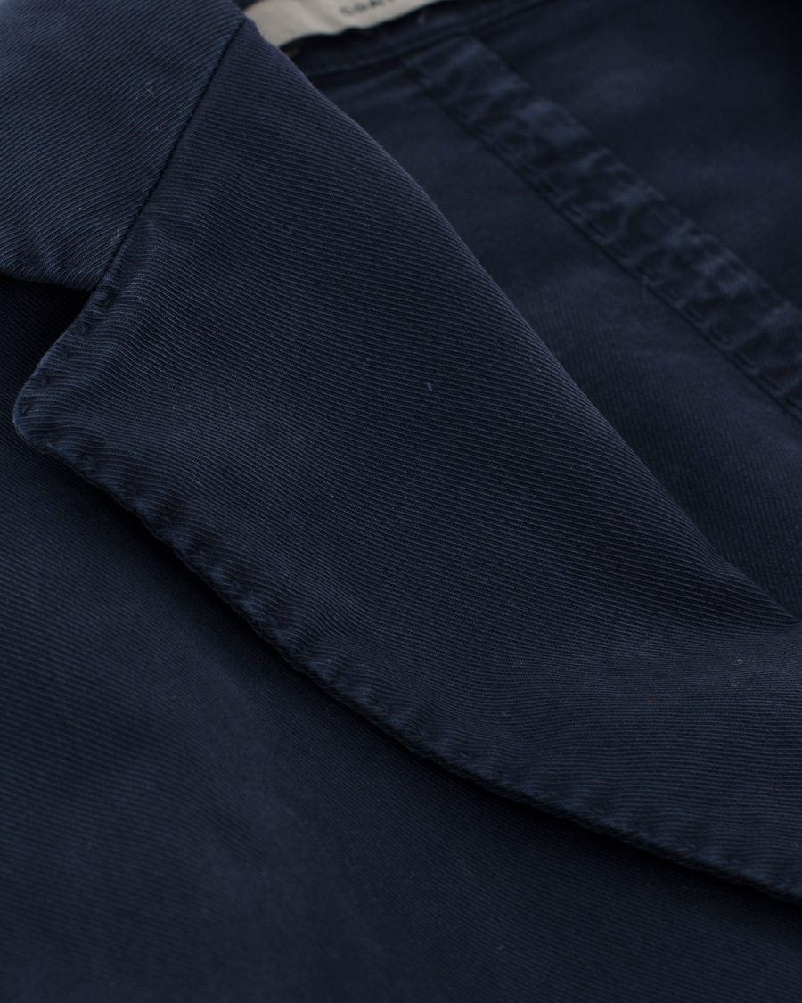 Heren | Blazers | Boglioli | Coat Cotton Blazer Navy