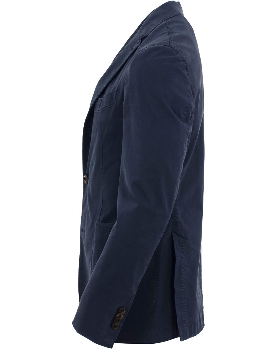 Heren | Blazers | Boglioli | Coat Cotton Blazer Navy