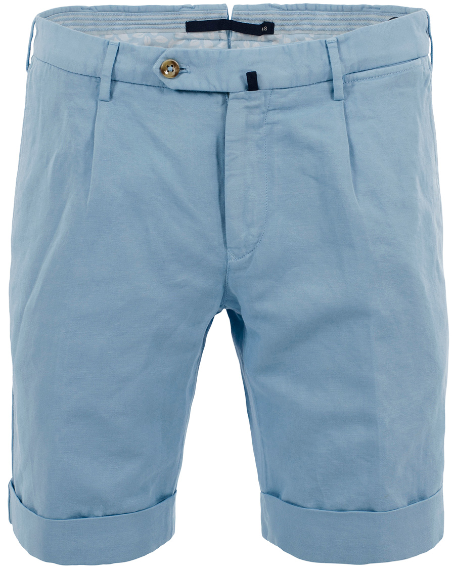 Homme | Shorts | Incotex | Chinolino Shorts Light Blue