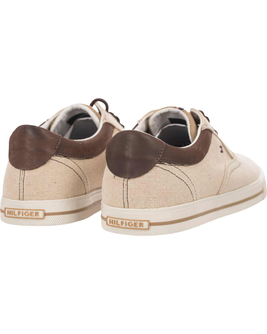Homme | Tommy Hilfiger Winston 2C Canvas Sneaker Sand | Tommy Hilfiger | Winston 2C Canvas Sneaker Sand