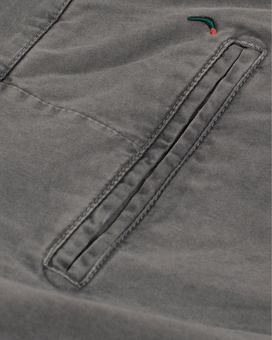 Heren | Broeken | Boomerang | Steeve Cotton Satin Chino Seagull Grey