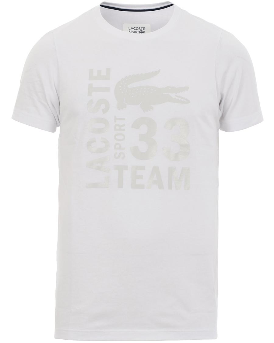 Homme | T-shirts | Lacoste | Logo Print T-shirt White
