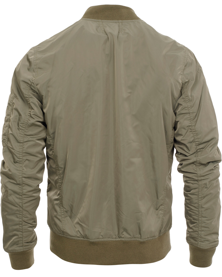 Homme | Manteaux Et Vestes | J.Lindeberg | Marky Taff Nylon Bomber Jacket Olive Green