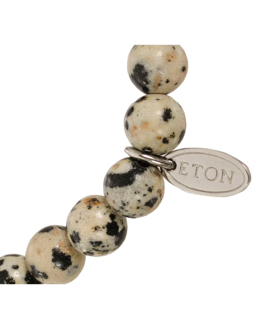 Homme | Eton Pearl Bracelet Khaki | Eton | Pearl Bracelet Khaki
