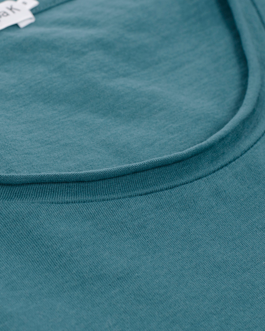 Homme | T-shirts | Filippa K | Single Jersey Roll Edge Tee Octane Green