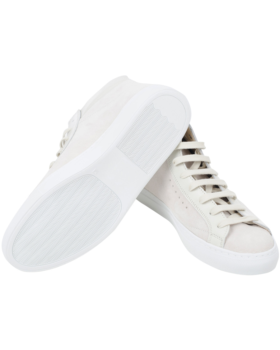 Homme | Filippa K Morgan Suede High Sport Shoe White | Filippa K | Morgan Suede High Sport Shoe White