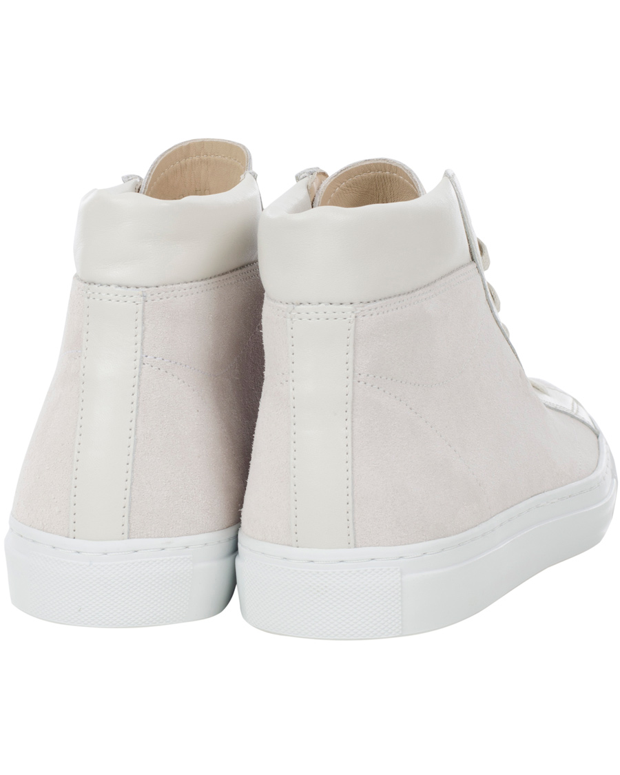 Homme | Filippa K Morgan Suede High Sport Shoe White | Filippa K | Morgan Suede High Sport Shoe White