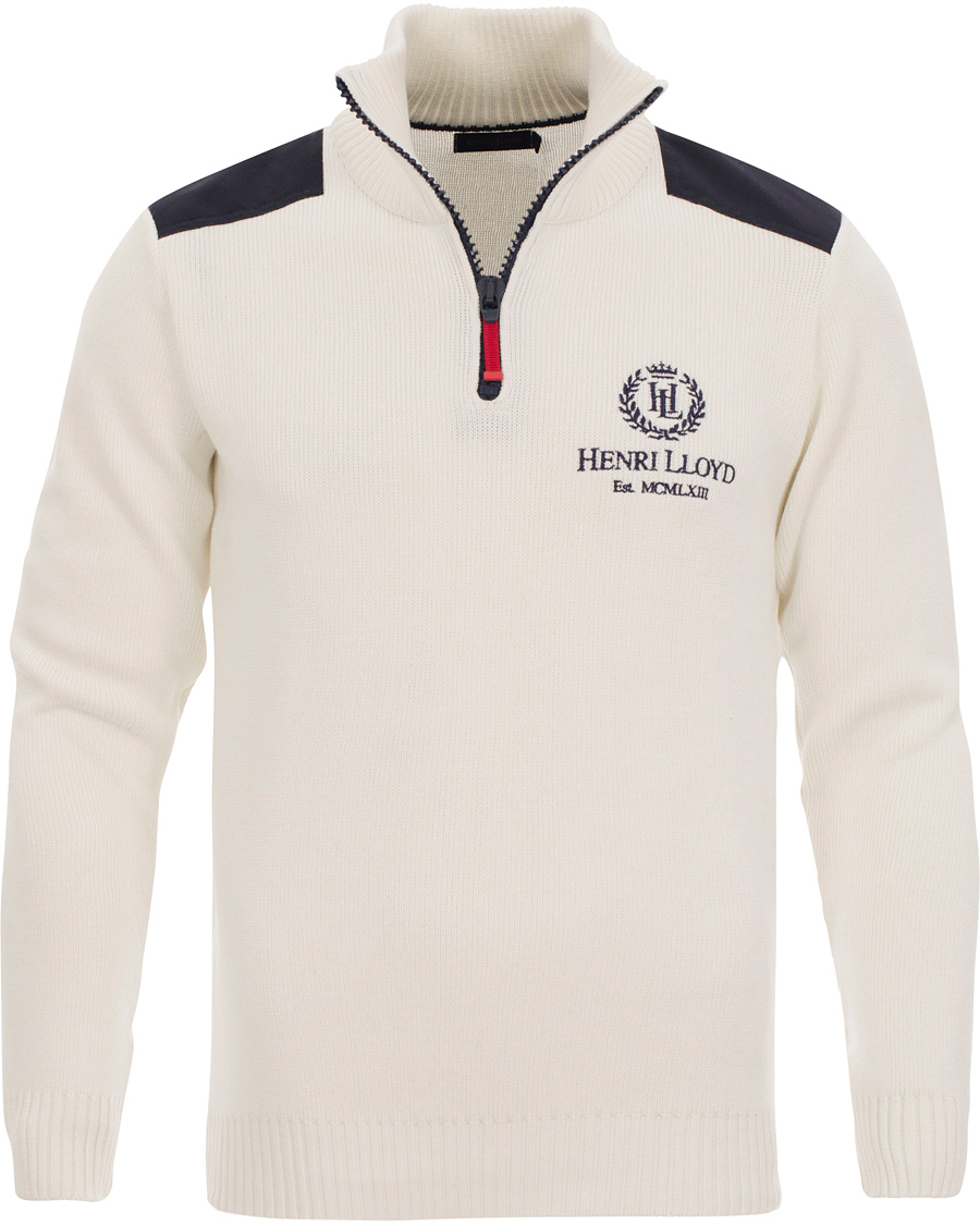 Homme | Pulls Et Tricots | Henri-Lloyd | Henri Lloyd Hainsworth Half Zip Knit Surf
