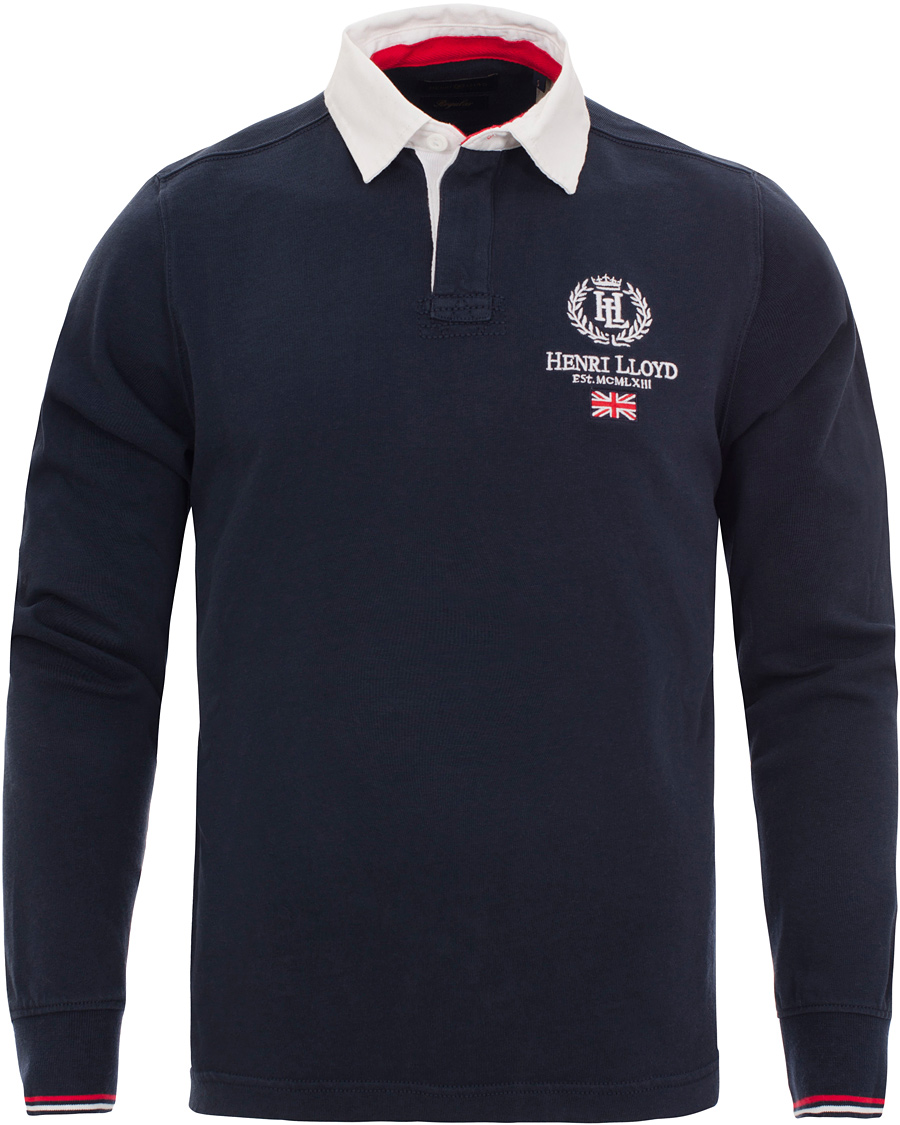 Homme | Pulls Et Tricots | Henri-Lloyd | Henri Lloyd Upton Regular Rugby Navy