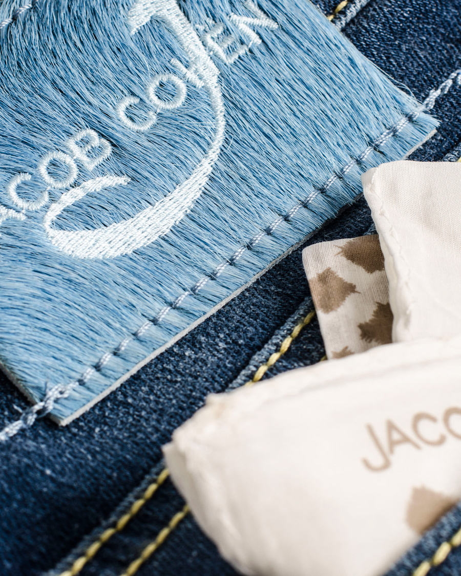 Homme | Jeans | Jacob Cohën | 622 Slim Jeans Light Blue/Light Blue Label