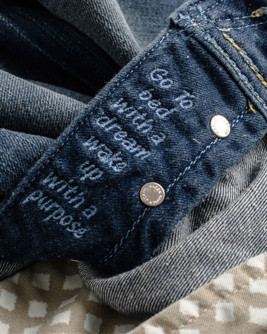 Homme | Jeans | Jacob Cohën | 622 Slim Jeans Light Blue/Light Blue Label