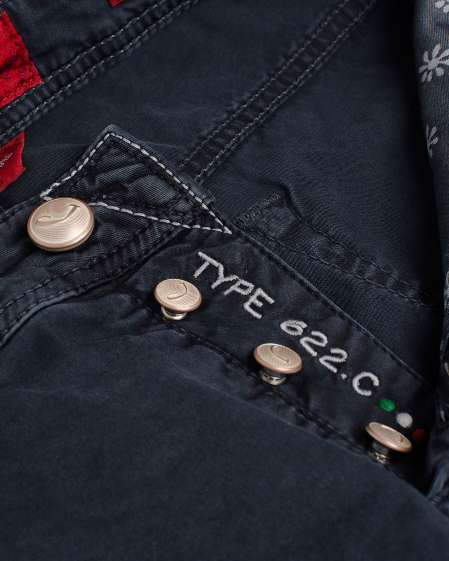 Heren | Broeken | Jacob Cohën | 622 Slim 5-Pocket Trousers Old Blue