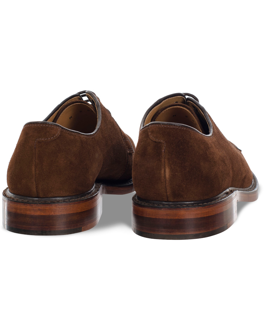Heren | Loake 1880 Perth Derby Dark Brown Suede | Loake 1880 | Perth Derby Dark Brown Suede