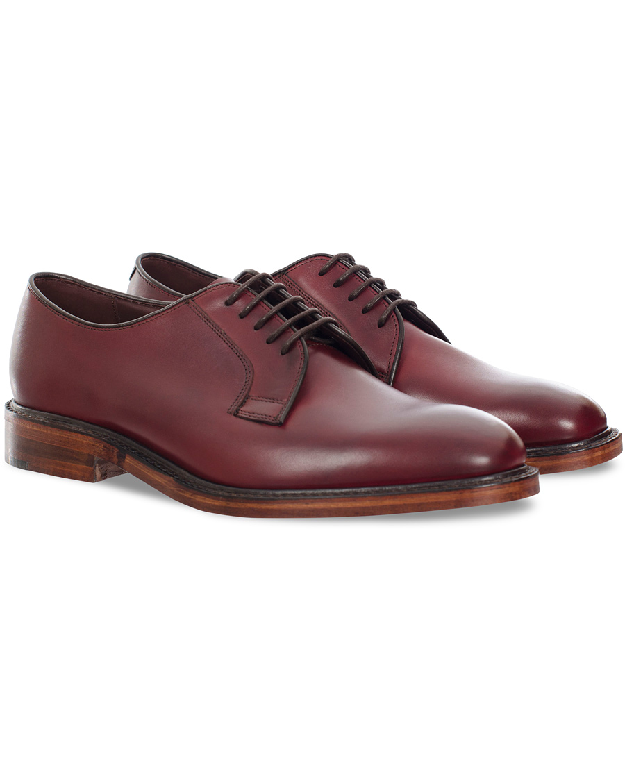 Homme | Loake 1880 Perth Derby Burgundy Burnished Calf | Loake 1880 | Perth Derby Burgundy Burnished Calf