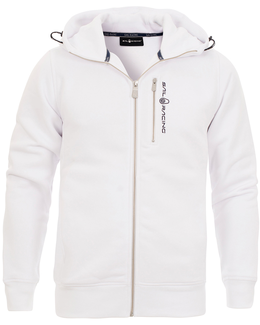 Homme | Pulls Et Tricots | Sail Racing | Zip Hood Sweatshirt White