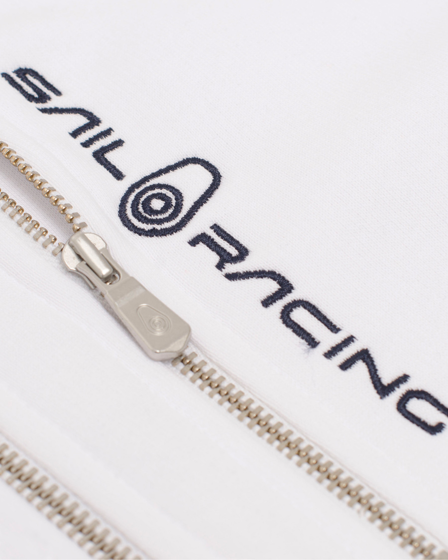 Homme | Pulls Et Tricots | Sail Racing | Zip Hood Sweatshirt White