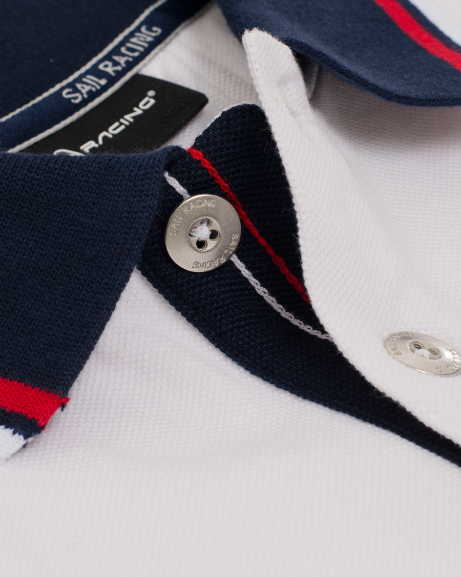 Homme | Polos | Sail Racing | Grinder Polo 2 White