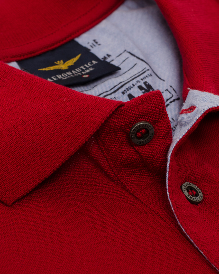 Homme | Polos | Aeronautica Militare | PO867 Polo Red