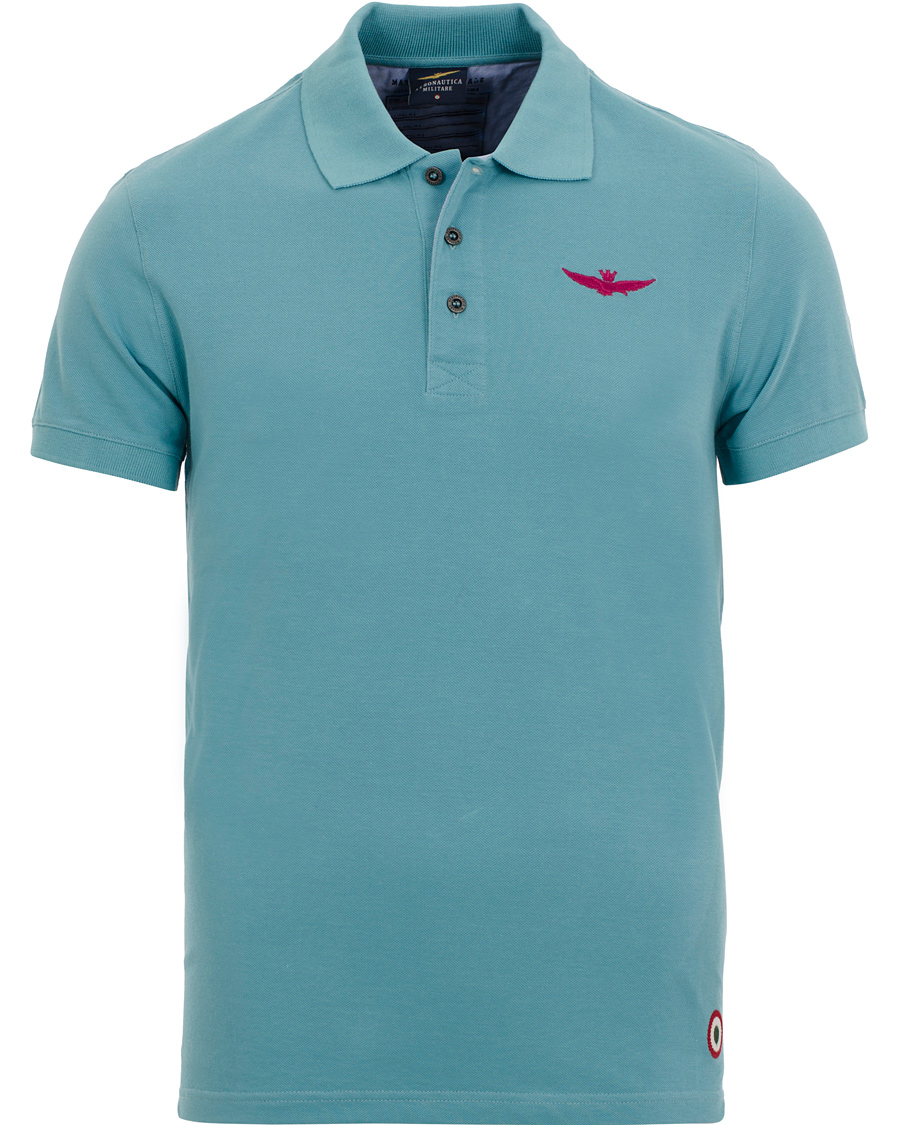 Homme | Polos | Aeronautica Militare | PO867 Polo Turquoise