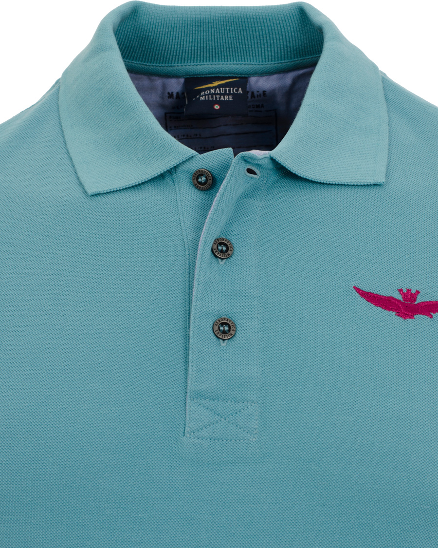Homme | Polos | Aeronautica Militare | PO867 Polo Turquoise