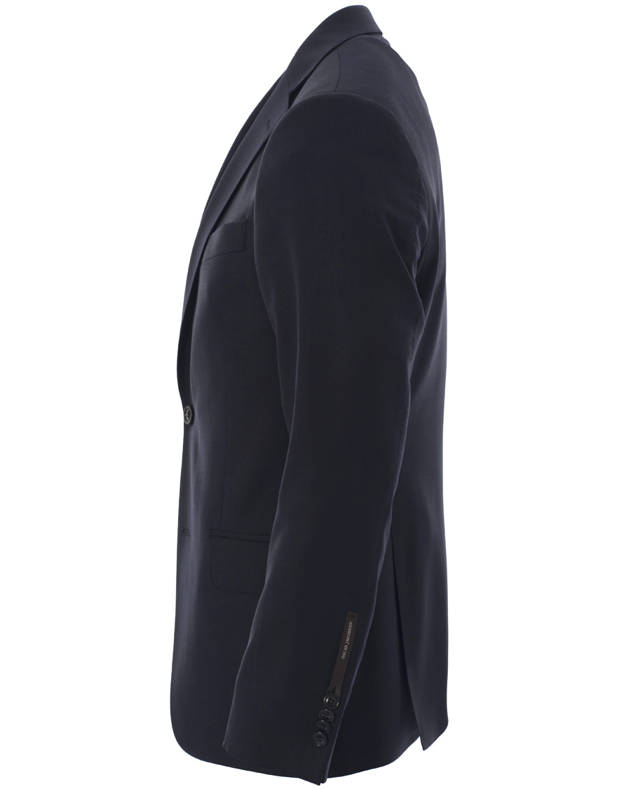 Homme | Blazers | Oscar Jacobson | Edmund Wool/Stretch Blazer Navy 54