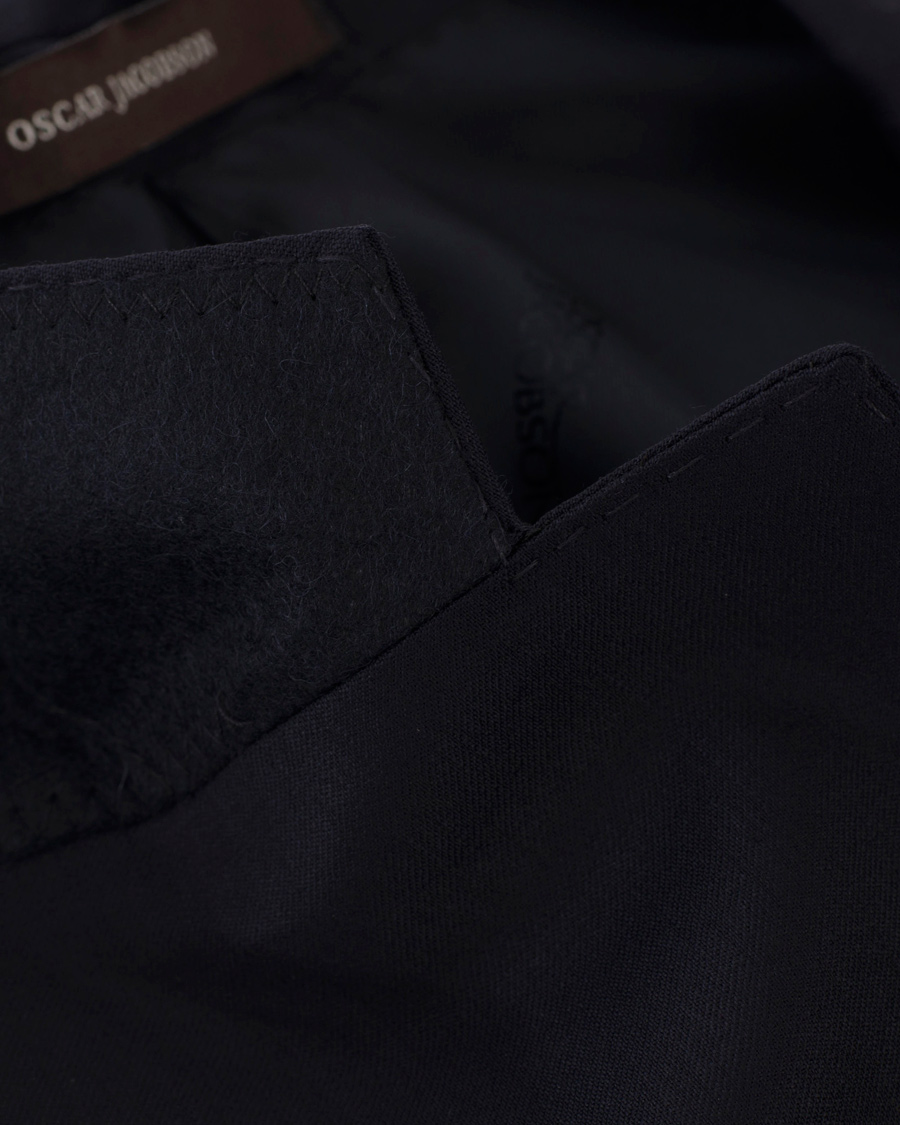 Homme | Blazers | Oscar Jacobson | Edmund Wool/Stretch Blazer Navy 54