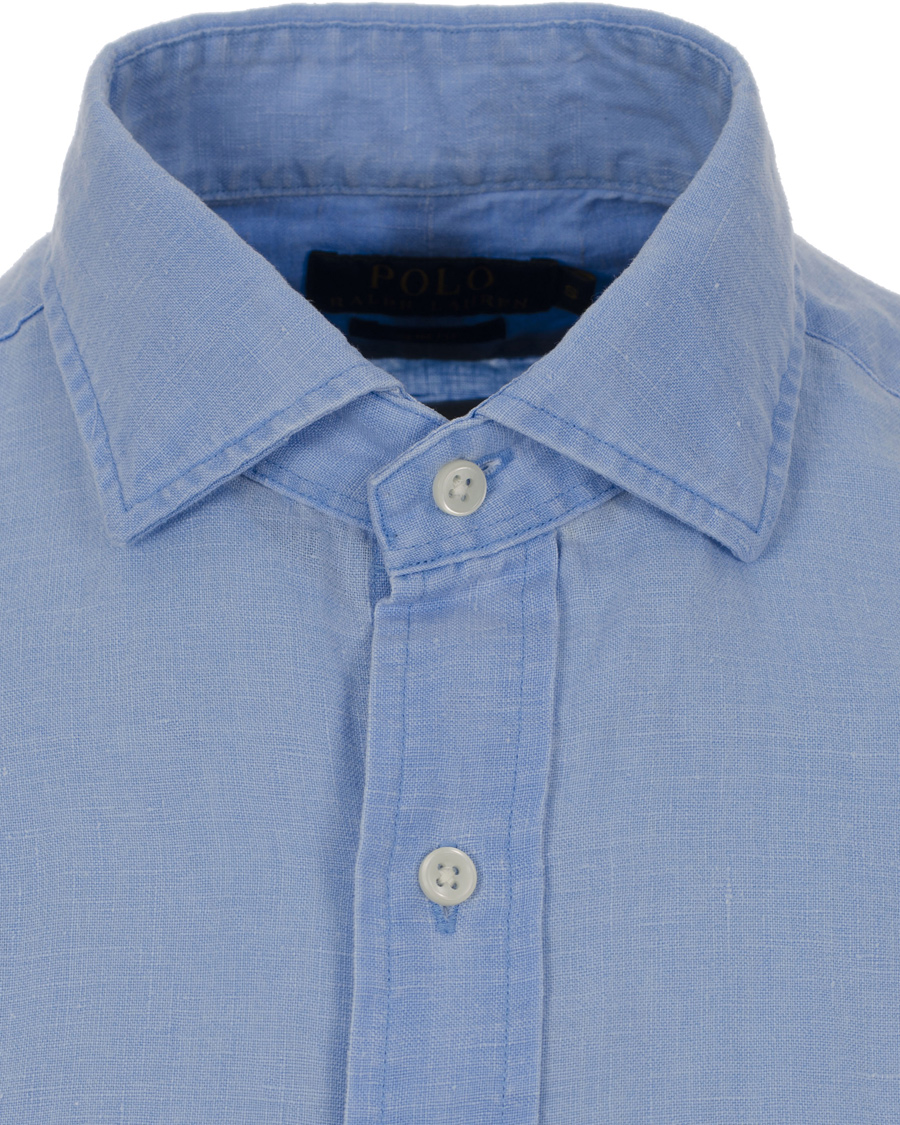 Homme | Chemises | Polo Ralph Lauren | Slim Fit Estate Linen Shirt Blue