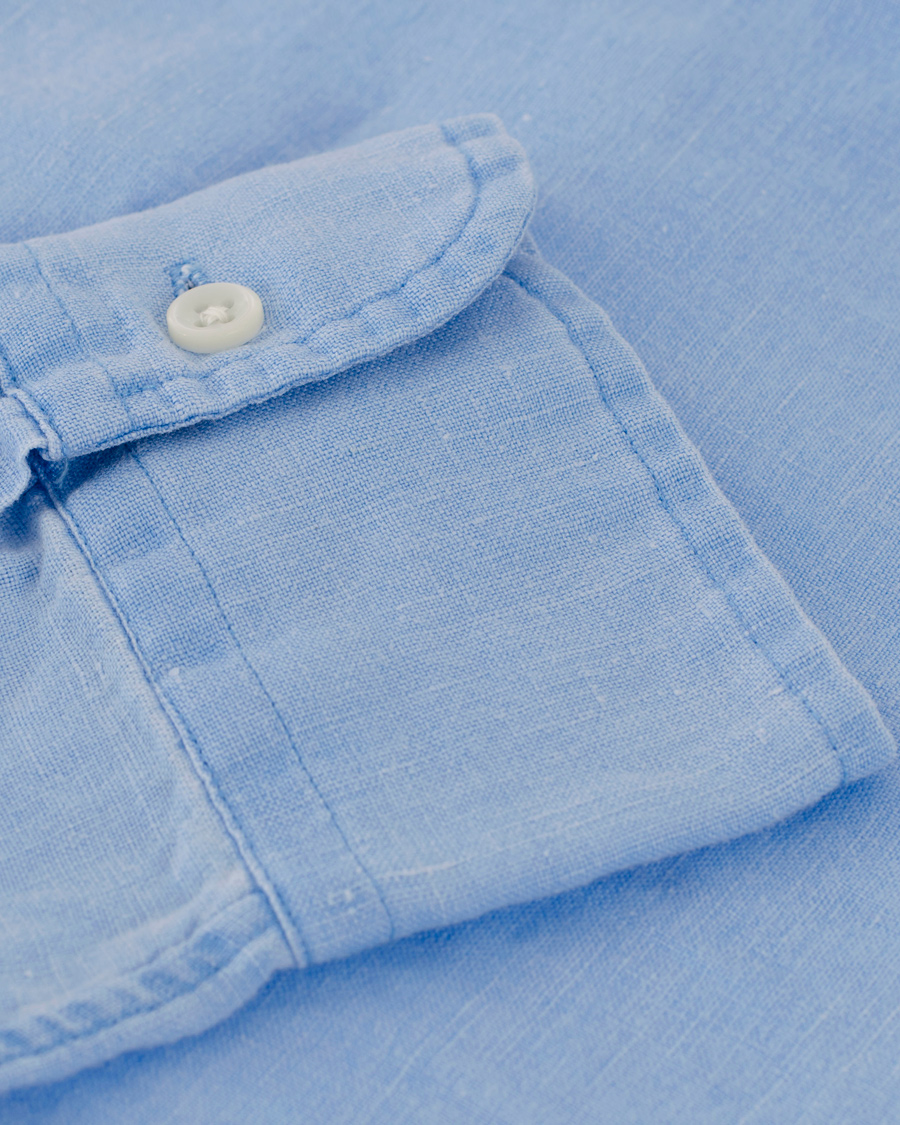 Homme | Chemises | Polo Ralph Lauren | Slim Fit Estate Linen Shirt Blue