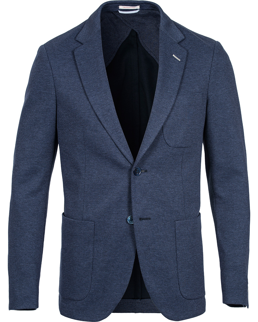 Heren | Blazers | GANT Rugger | Jersey Unconstructed Blazer Midnight Sky