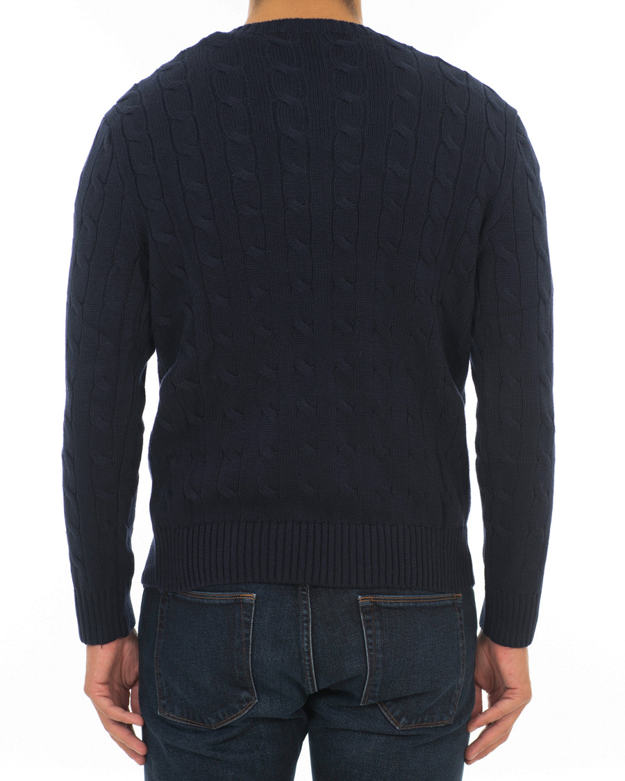 Heren | Truien | Polo Ralph Lauren | Cotton Cable Crew Neck Hunter Navy