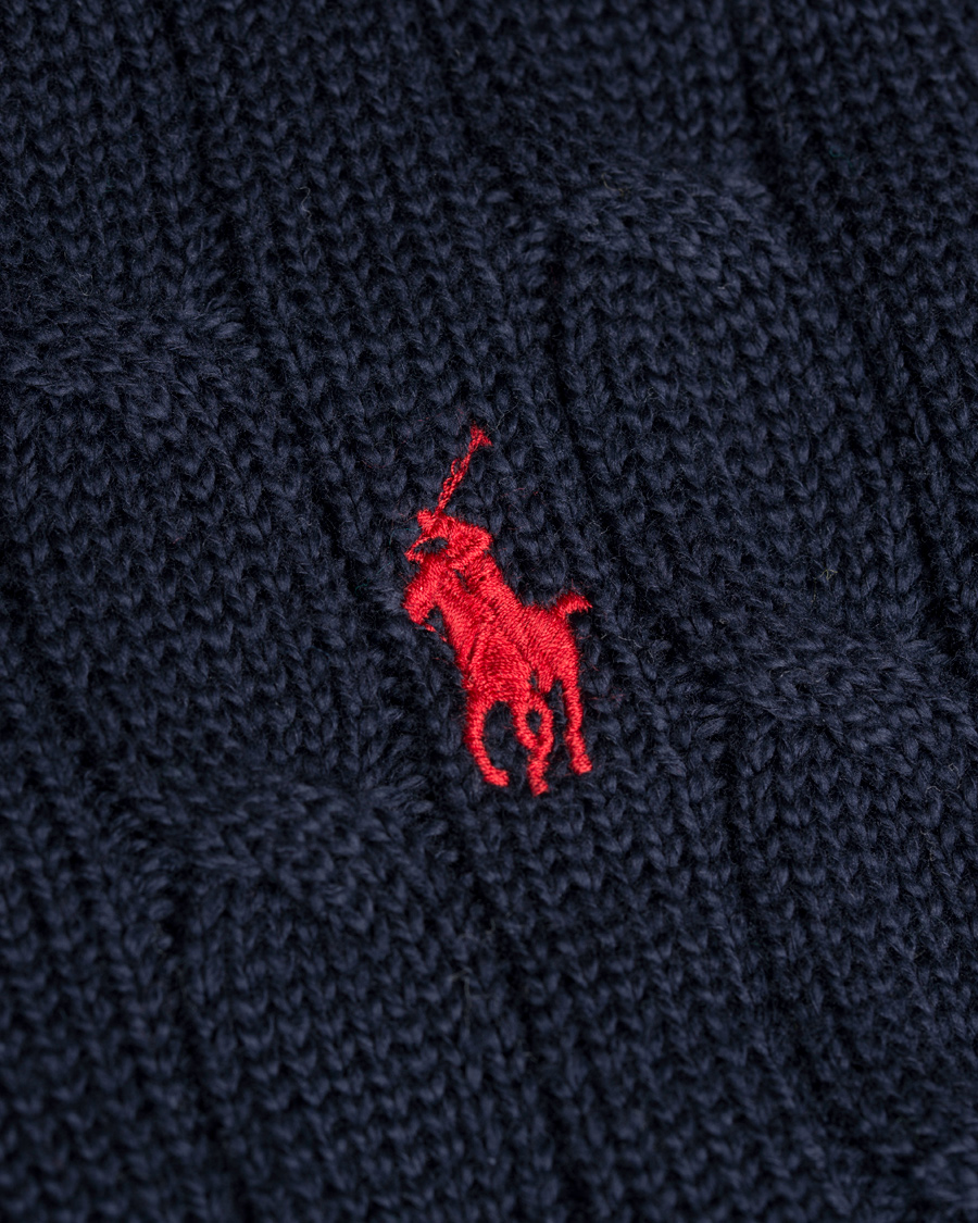 Heren | Truien | Polo Ralph Lauren | Cotton Cable Crew Neck Hunter Navy