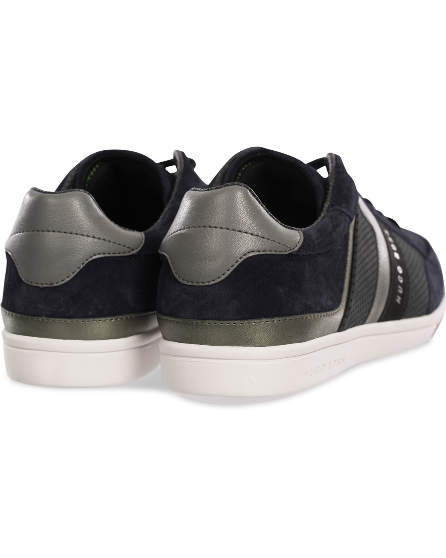 Homme | BOSS Athleisure Eldorado Suede Sneaker Navy | BOSS GREEN | BOSS Athleisure Eldorado Suede Sneaker Navy