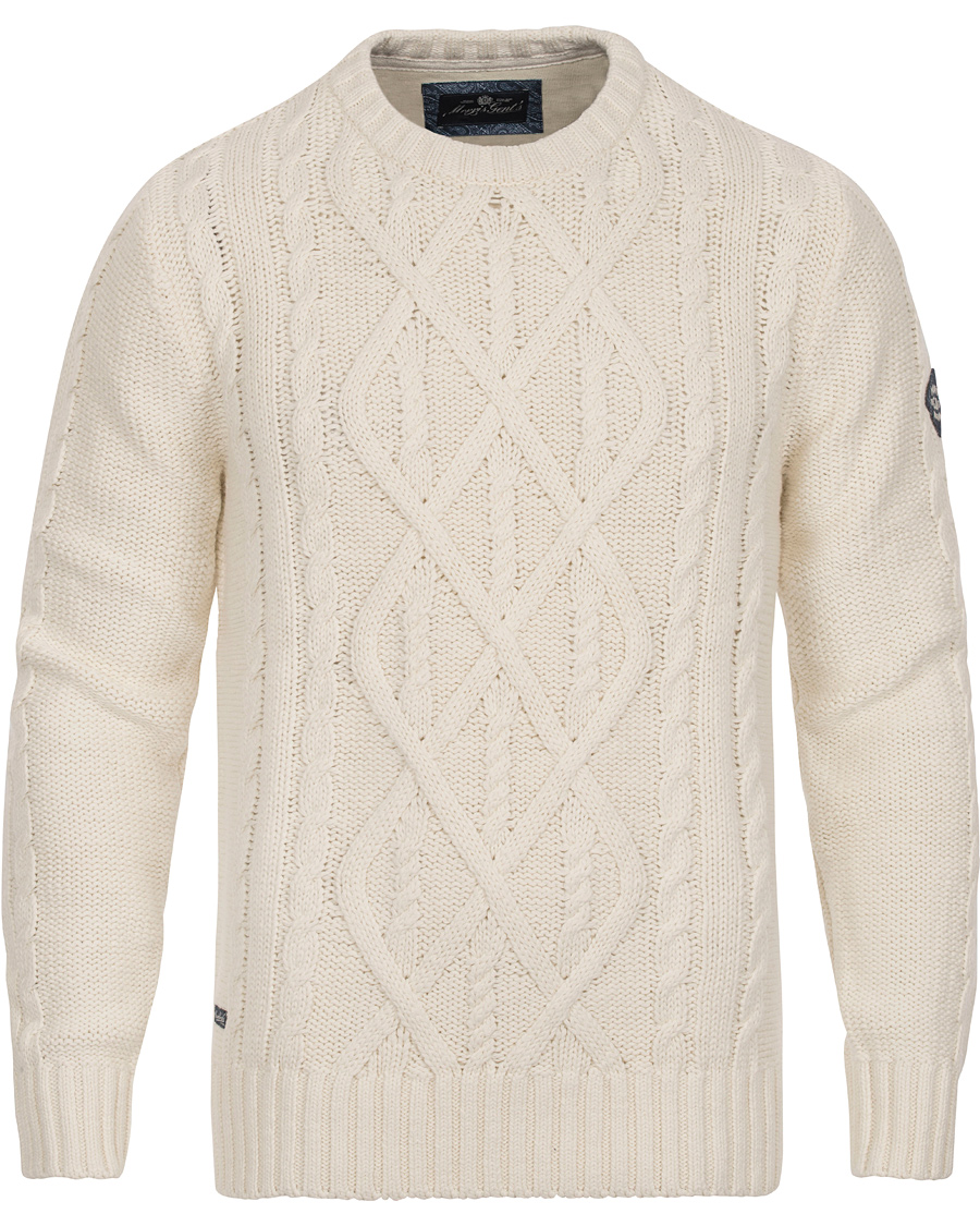 Homme | Pulls Et Tricots | Morris | Norfolk Cable Knit Off White