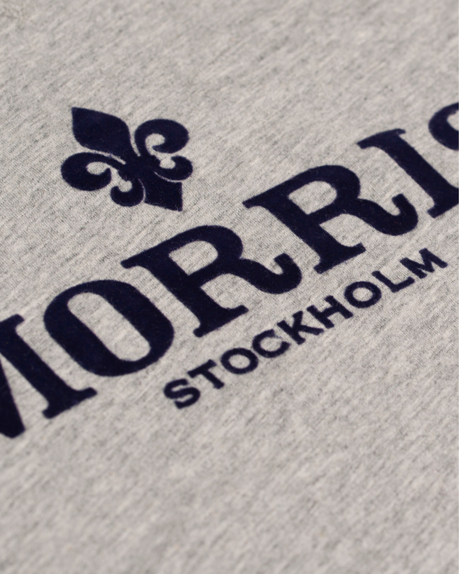 Homme | T-shirts | Morris | Logo Tee Grey