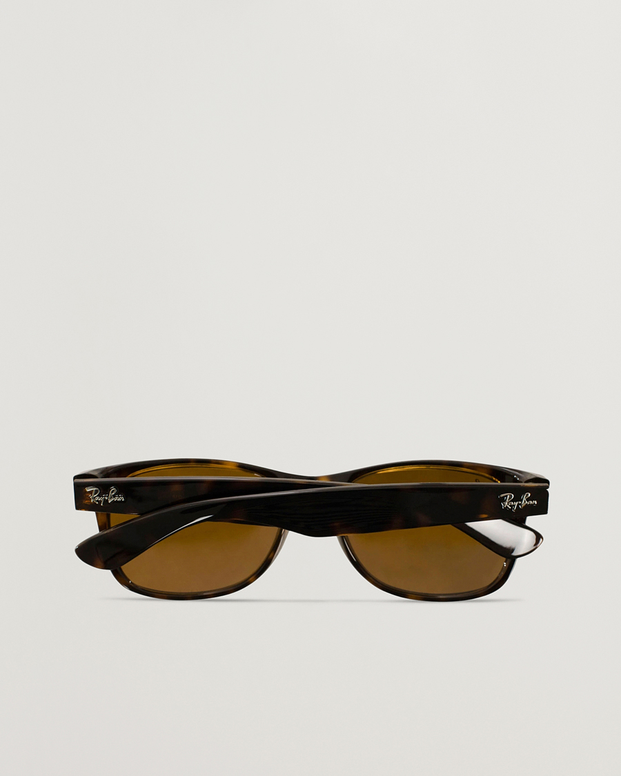 Homme | Lunettes De Soleil | Ray-Ban | New Wayfarer Sunglasses Light Havana/Crystal Brown
