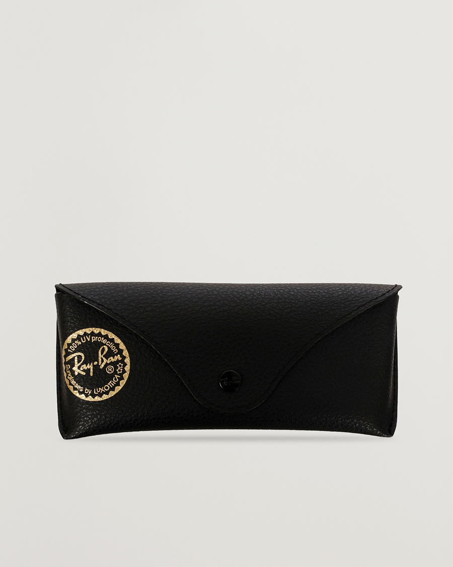 Heren | Zonnebrillen | Ray-Ban | New Wayfarer Sunglasses Black/Crystal Green