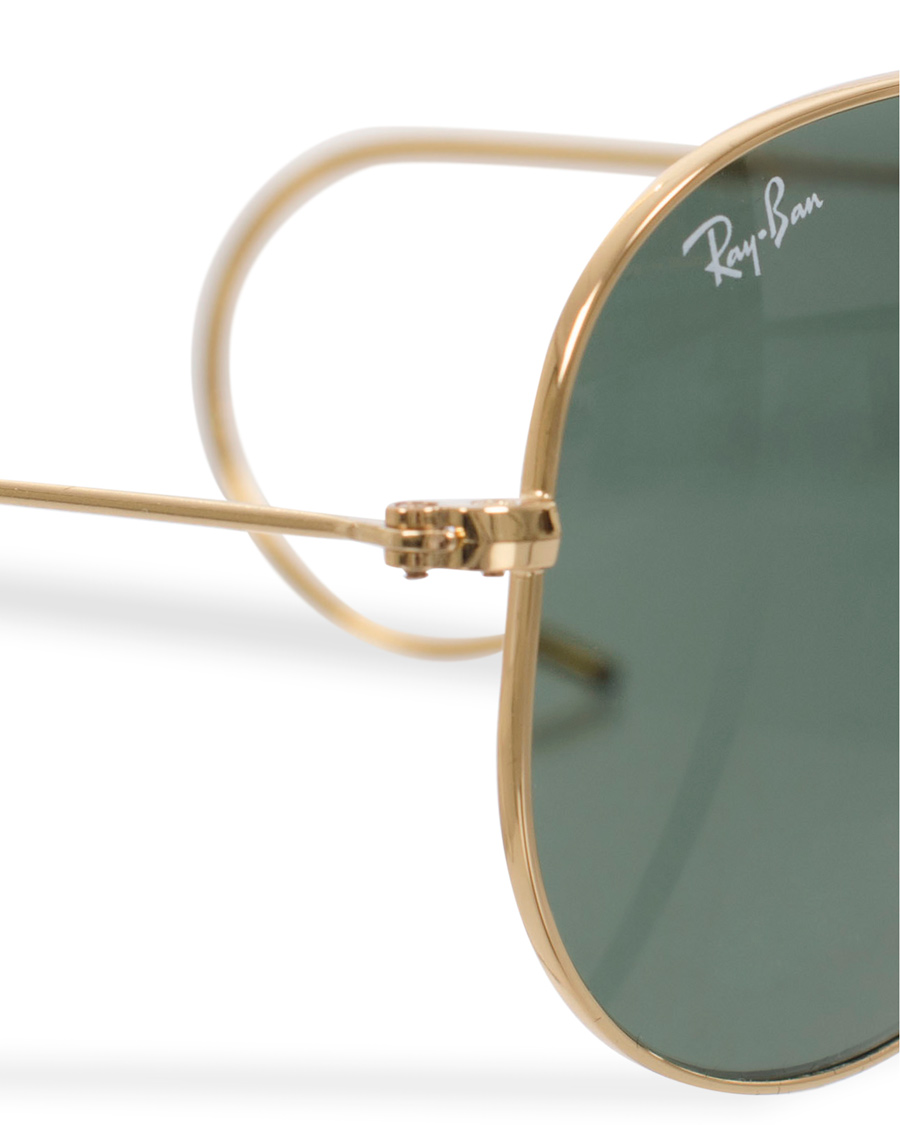 Homme | Ray-Ban RB3030 Outdoorsman Sunglasses Arista/Crystal Green | Ray-Ban | RB3030 Outdoorsman Sunglasses Arista/Crystal Green