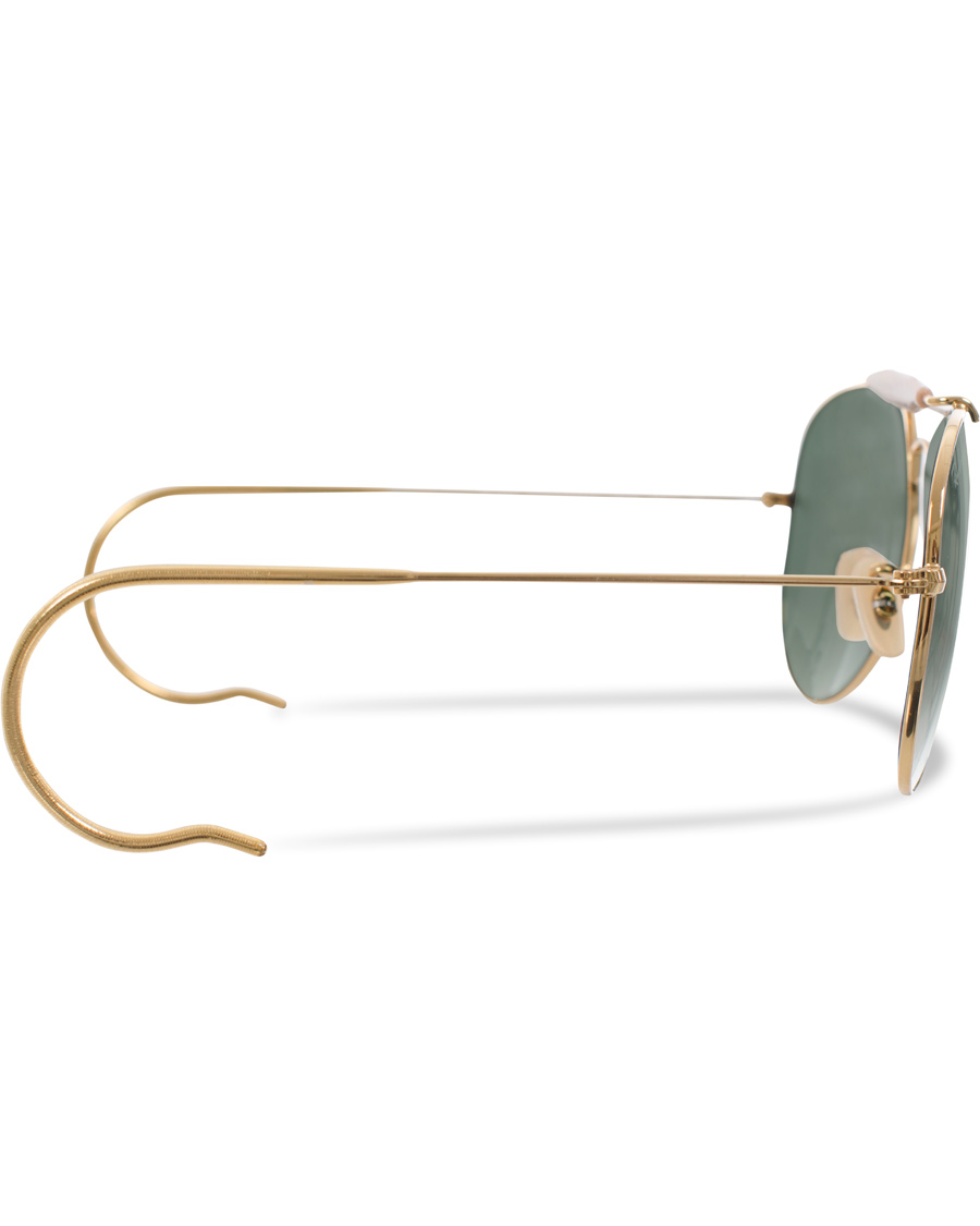 Homme | Ray-Ban RB3030 Outdoorsman Sunglasses Arista/Crystal Green | Ray-Ban | RB3030 Outdoorsman Sunglasses Arista/Crystal Green