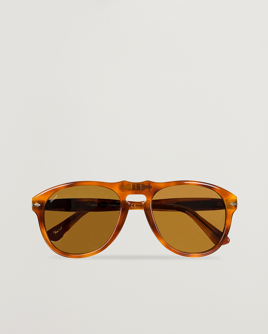 Homme | Persol 0PO0649 Sunglasses Light Havana/Crystal Brown | Persol | 0PO0649 Sunglasses Light Havana/Crystal Brown