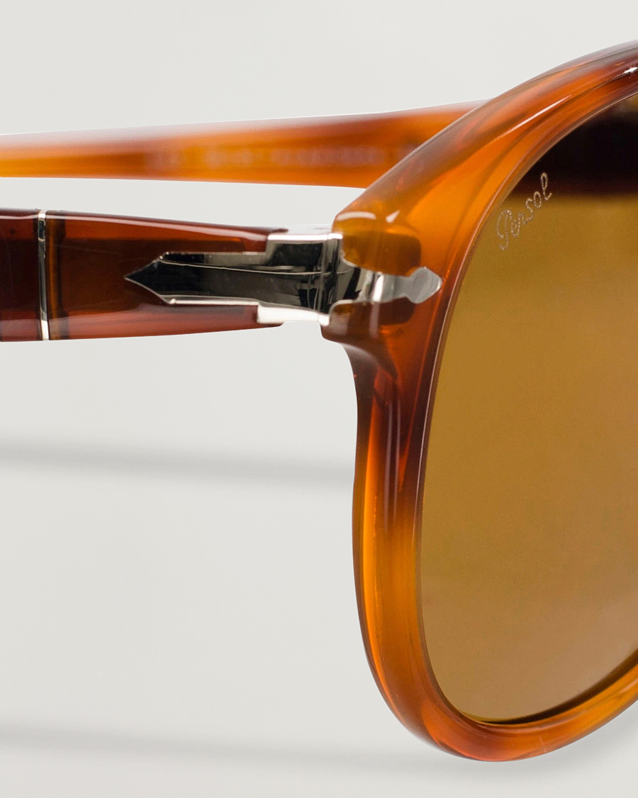 Homme | Persol 0PO0649 Sunglasses Light Havana/Crystal Brown | Persol | 0PO0649 Sunglasses Light Havana/Crystal Brown
