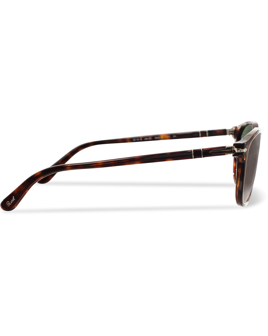 Homme | Persol PO3019S Sunglasses Havana/Crystal Green | Persol | PO3019S Sunglasses Havana/Crystal Green