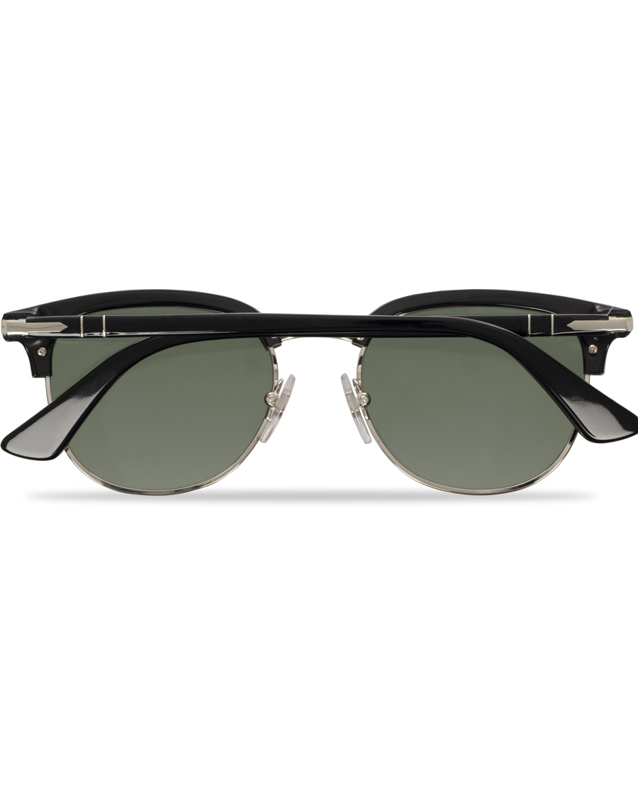 Homme | Persol PO3105S Sunglasses Black/Green | Persol | PO3105S Sunglasses Black/Green