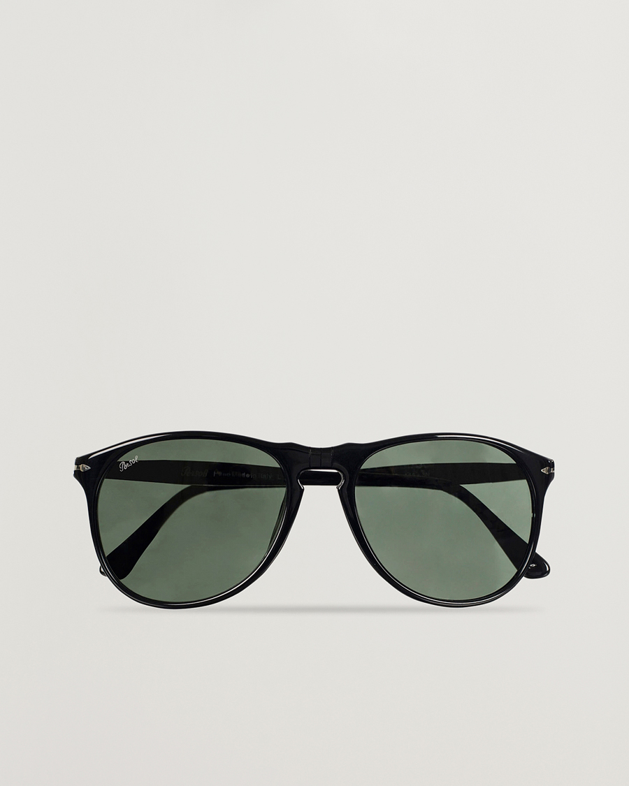 Heren | Zonnebrillen | Persol | 0PO9649S Sunglasses Black/Crystal Green